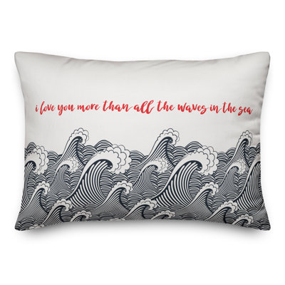  Coussin Nautical Waves