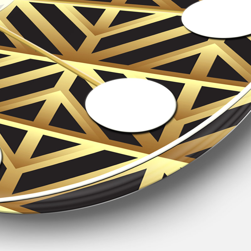 Horloge murale Golden Luxury, Moyenne