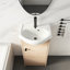 Ensemble de meuble-lavabo simple 18,19 po avec plateau en céramique Quaylan