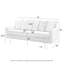 70" Velvet Square Arm Sofa-197675170-168961856
