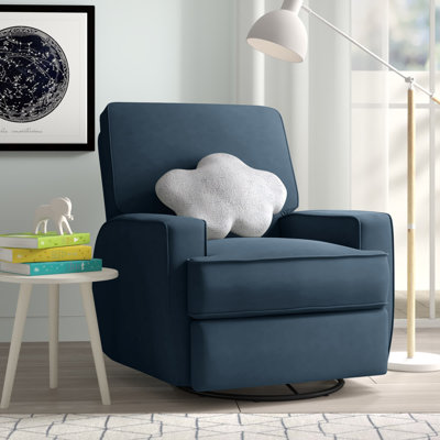 Fauteuil oscillant, inclinable et pivotant rembourré Abingdon