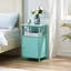 NS Wooden Bedside Table with Open Storage Shelf, Modern Nightstand for Bedroom, Living Room-464848060