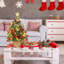 Lighted Artificial Pine Christmas Tree