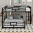 Twin Over Full L-Shaped Metal Bunk Bed-1250622013