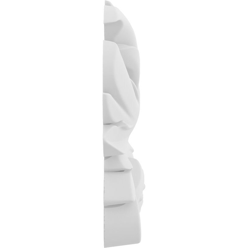 Rosette Geneva, H 4,5 po x l 9 po x P 0,75 po