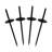 44'' W x 19'' D Metal Arbour in Black