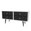 Fully Assembled Herrell 4 - Drawer Chest of Drawers-1811436388