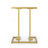 Glass Tray Top End Table