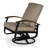Askar Swivel Powder Coated Aluminum Outdoor Lounge Chair-19643655-19643669-19643681