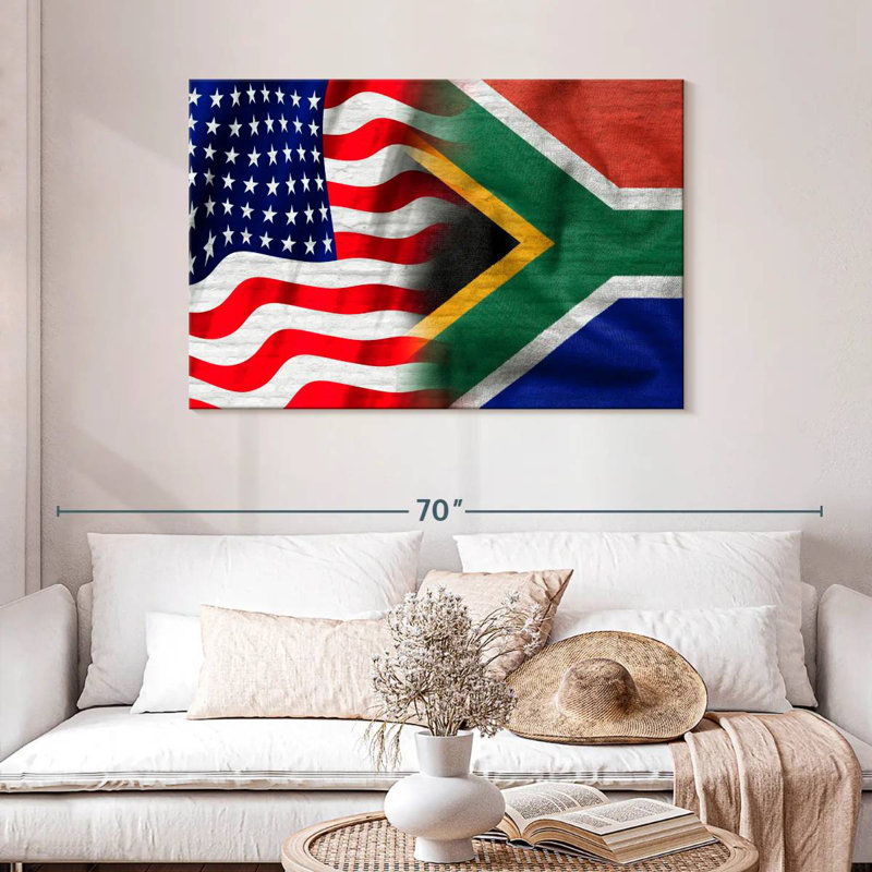 Drapeau de Borges aux États-Unis et en Afrique du Sud, H 30 po x l 45 po