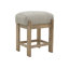 Tabouret 24 po avec cadre en bois blanc Balam
