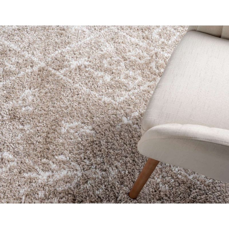 Abstract Indoor / Outdoor Rug, Rectangle 4' x 6'
