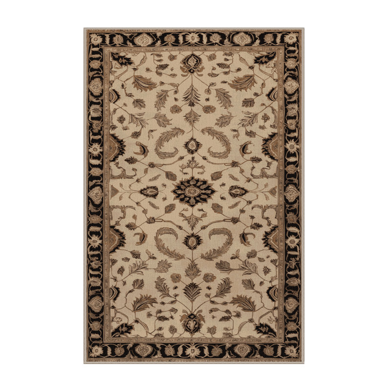Tapis brun lavable à la machine, Tapis de couloir 2 pi x 4 pi