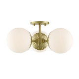 Paige 3 - Light Semi Flush Mount