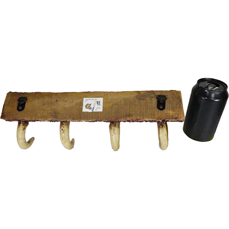 Trentelman Solid Wood Wall Hook