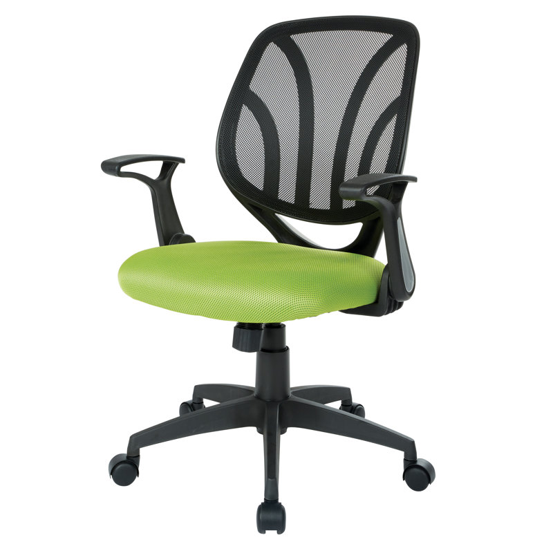 Work Smart Mesh Task Chair, Green