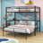 Elsah Kids Twin Over Full Bunk Bed-2066660534