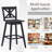 Jiaxu Swivel Solid Wood Counter Stool with Solid Wood Frame-1513469925-1513469930