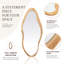 Miroir pleine grandeur en bois naturel