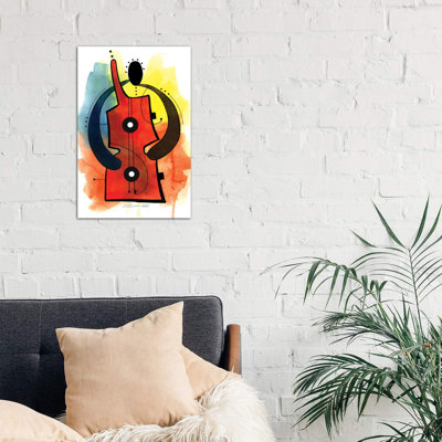 «Guitare» par Stacey Brown - reproduction d'art