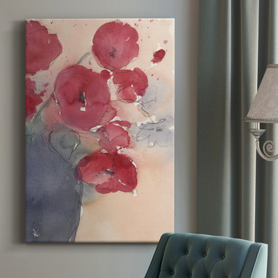 Pop Of Red II " Pop Of Red II " Painting Print