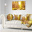 Automne au Danemark - Coussin décoratif imprimé paysage-89812275-29882312