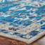 Maragni Hand Knotted Wool Oriental Area Rug in Blue-1941499630