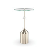 Caracole Classic Glass End Table