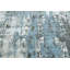 Abstract Area Rug in Gray/Light Blue/Ivory
