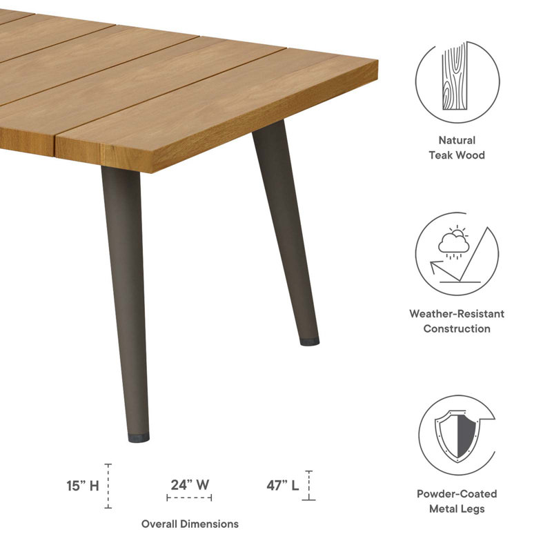 Table basse Modway Meadow