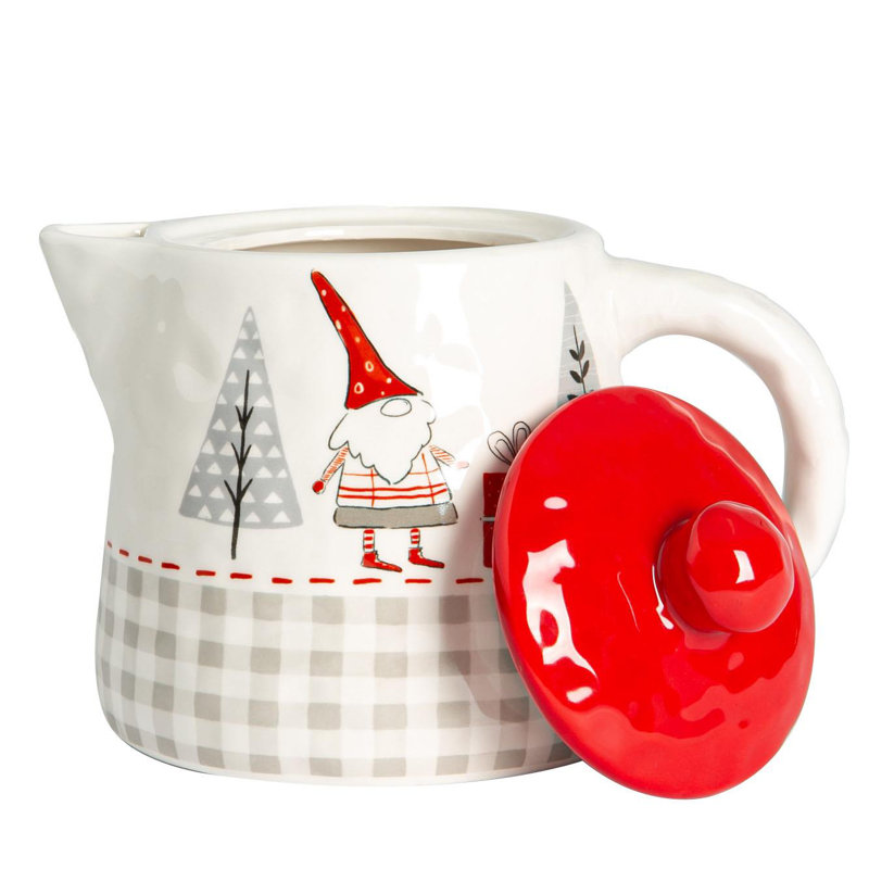 Nicola Spring 0.8ml Patchwork Teapot