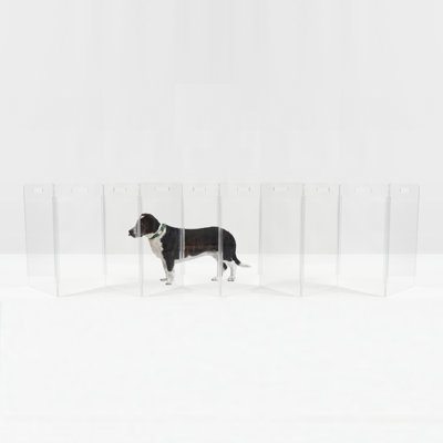 Barrière haute pour animaux Zig Zag