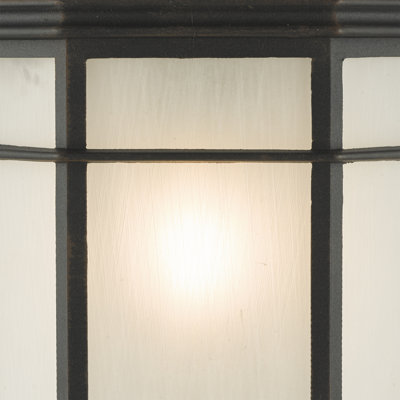 Edwin Black Outdoor Wall Lantern