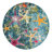 Esposito Animal Print Navy Blue Area Rug-120342012
