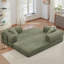 Grand futon de 80,7 po en velours côtelé convertible avec 2 coussins - sans assemblage requis-881898759-882903966