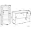 Hammond 2 Piece Writing Desk Office Set