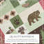 Ensemble de courtepointe avec taies décoratives Nature / Animals Lodge-665244151