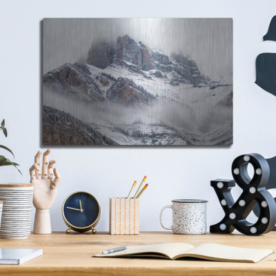 «Cascade Mountain 1» par Joe Reimer, art mural en métal