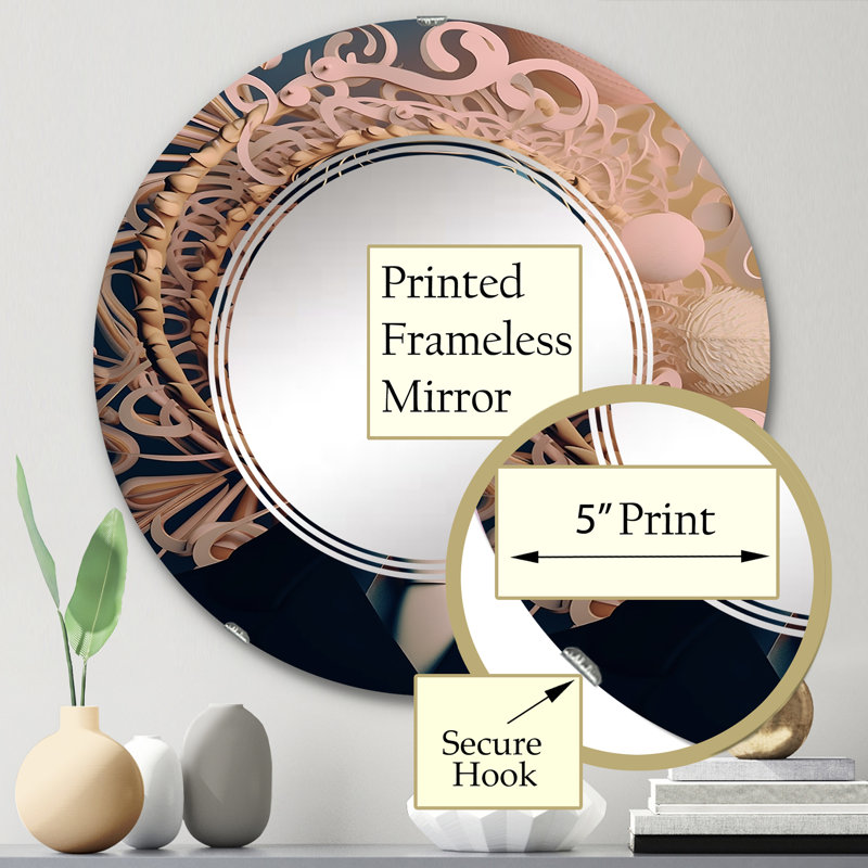 Miroir Zerriah, 24 po x 24 po