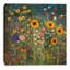 Art mural sur toile Sunlit Garden Field-79548572