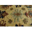 Tapis unique en laine noué à la main style Heriz Sultanabad des années 1980 de 13 pi x 19 pi 5 po beige