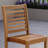 Whately 13-Piece Outdoor Rectangular Extendable Dining Table And Chairs Set | Teak Finish | Ideal For Patio, Light Brown Table
