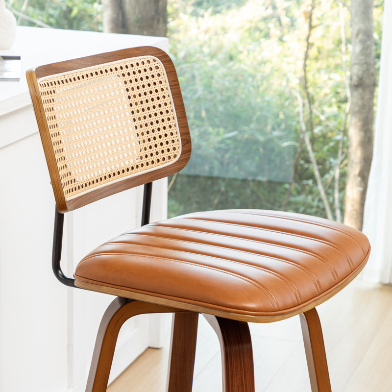 Tabourets de bar Valerie, Brown, Counter Stool (25" Seat Height)