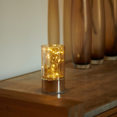 Amgala 29Cm Gold Table Lamp Set