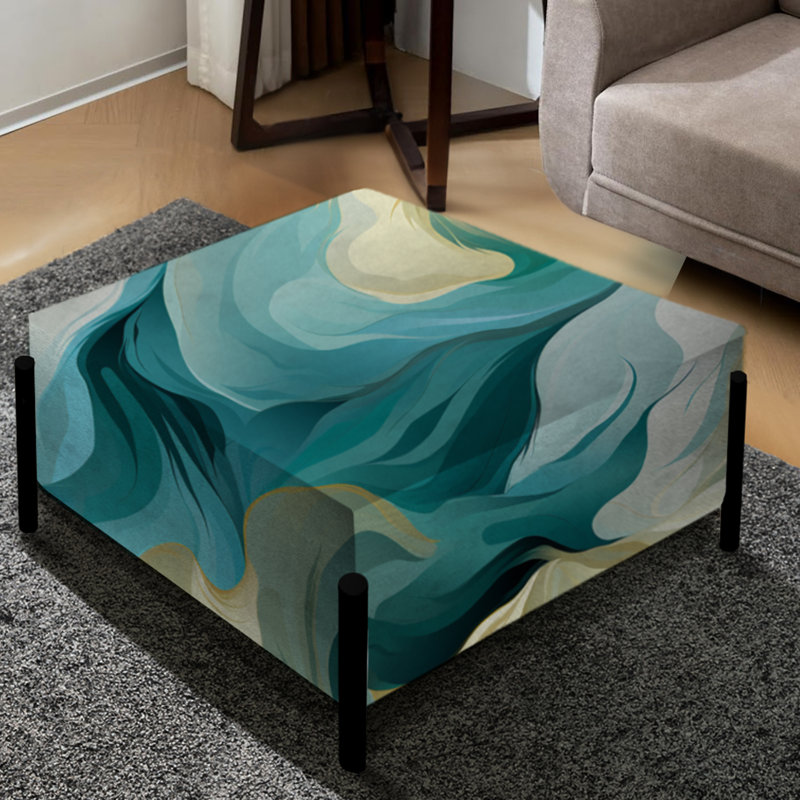 Ethereal Camo Dreamy - Grand repose-pieds carré camouflage