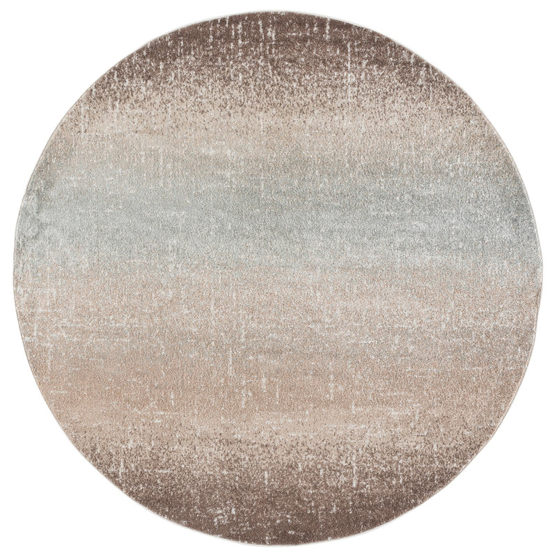 Madison 601 Performance Ombre Rug, 6'-7" X 6'-7" Round