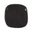 Miroir Morphic Petrified, arrondi, cadre noir