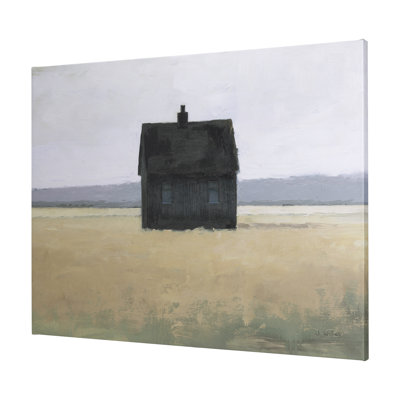 Toile texturée Lonely Landscape II