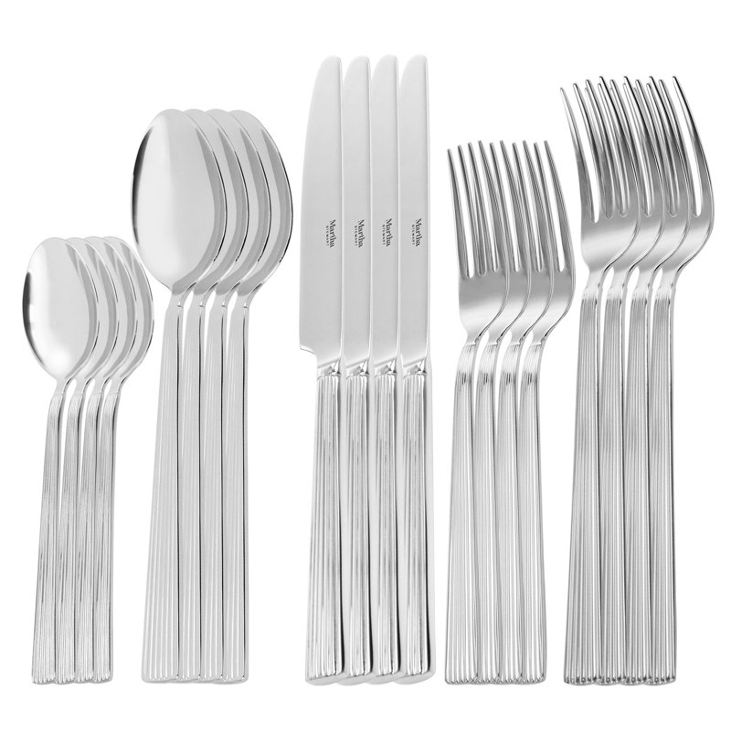 Ensemble de couverts 20 pièces, service pour 4