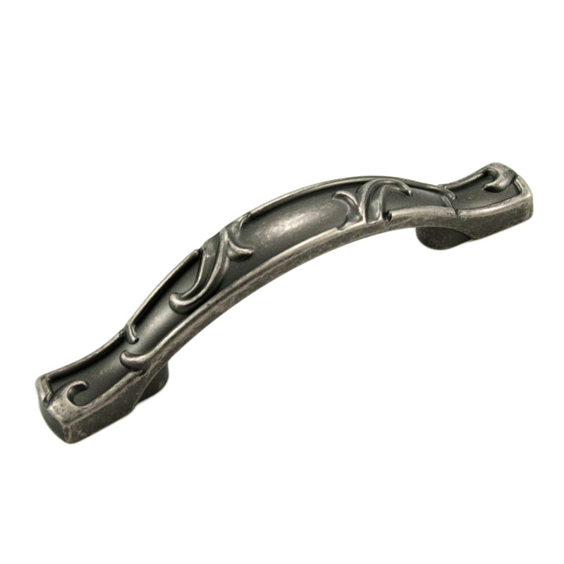 Poignée arche 3 po Nottingham, Nickel patiné